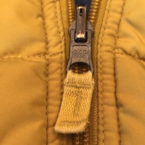 baby Gap reversible winter puffer coat jacket toddler size 3 - Picture 4 of 7